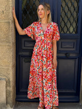 Charger l'image dans la galerie, Robe longue  fleuri Beatriz
