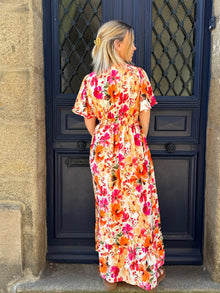 Robe longue fleuri Sofia