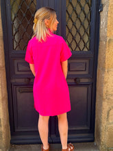 Charger l'image dans la galerie, Robe courte fuchsia Taylor
