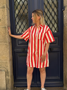 Combi short à  rayures Celestine