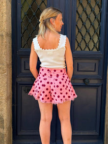 Short à pois pinkie