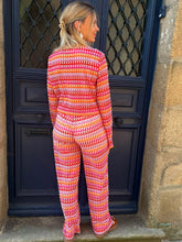 Charger l'image dans la galerie, Pantalon Crochet Ajouré Multicolore Cameron – Bohème Chic
