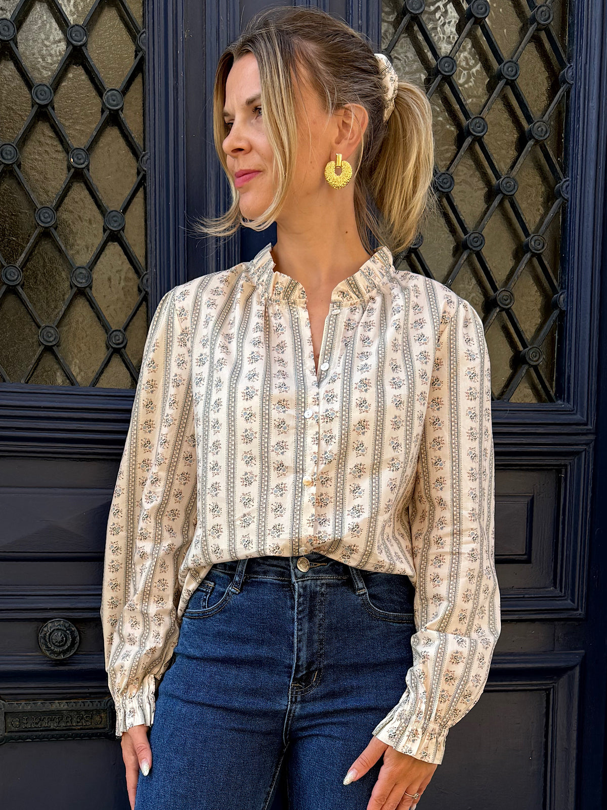 Blouse Cecile fleuri