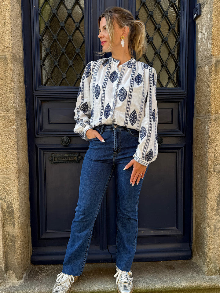 Blouse imprimé Viviane
