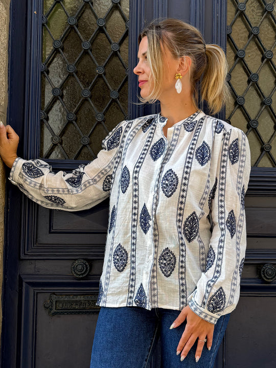 Blouse imprimé Viviane