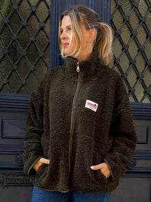 Veste polaire Vert Ophelia