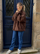 Charger l'image dans la galerie, Veste polaire Ophelia Marron
