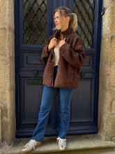 Charger l'image dans la galerie, Veste polaire Ophelia Marron

