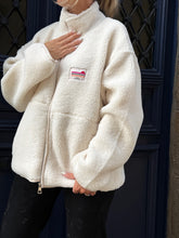 Charger l'image dans la galerie, Veste polaire Ecru Ophelia
