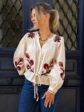 Charger l'image dans la galerie, Blouse écru Louisa
