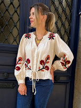 Charger l'image dans la galerie, Blouse écru Louisa
