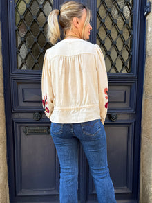 Blouse écru Louisa