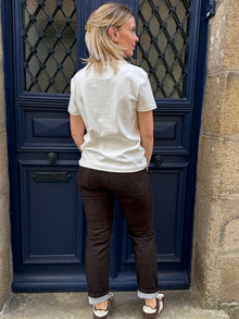 Jean chocolat Mia