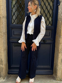 Veste sans manches en jean Elia