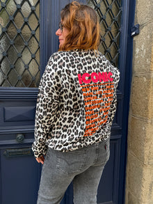 Sweat Leo iconic blanc