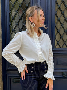 Blouse blanche Elisabelle