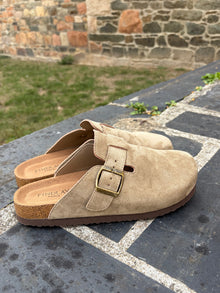 Mules taupe Frenchy