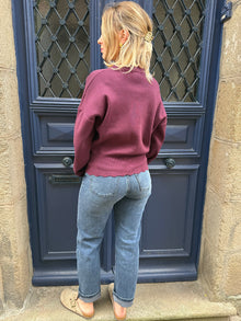 Gilet Prune Sibele