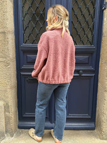 Veste Polaire Femme Orso Vieux Rose