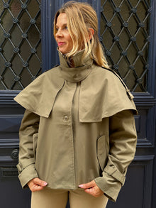 Veste trench Kaki