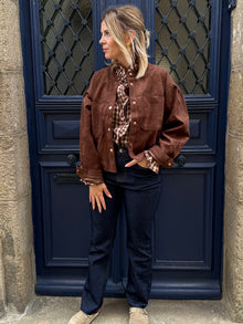 Veste Romy effet daim