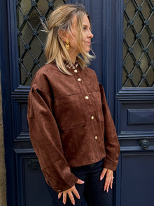 Veste Romy effet daim