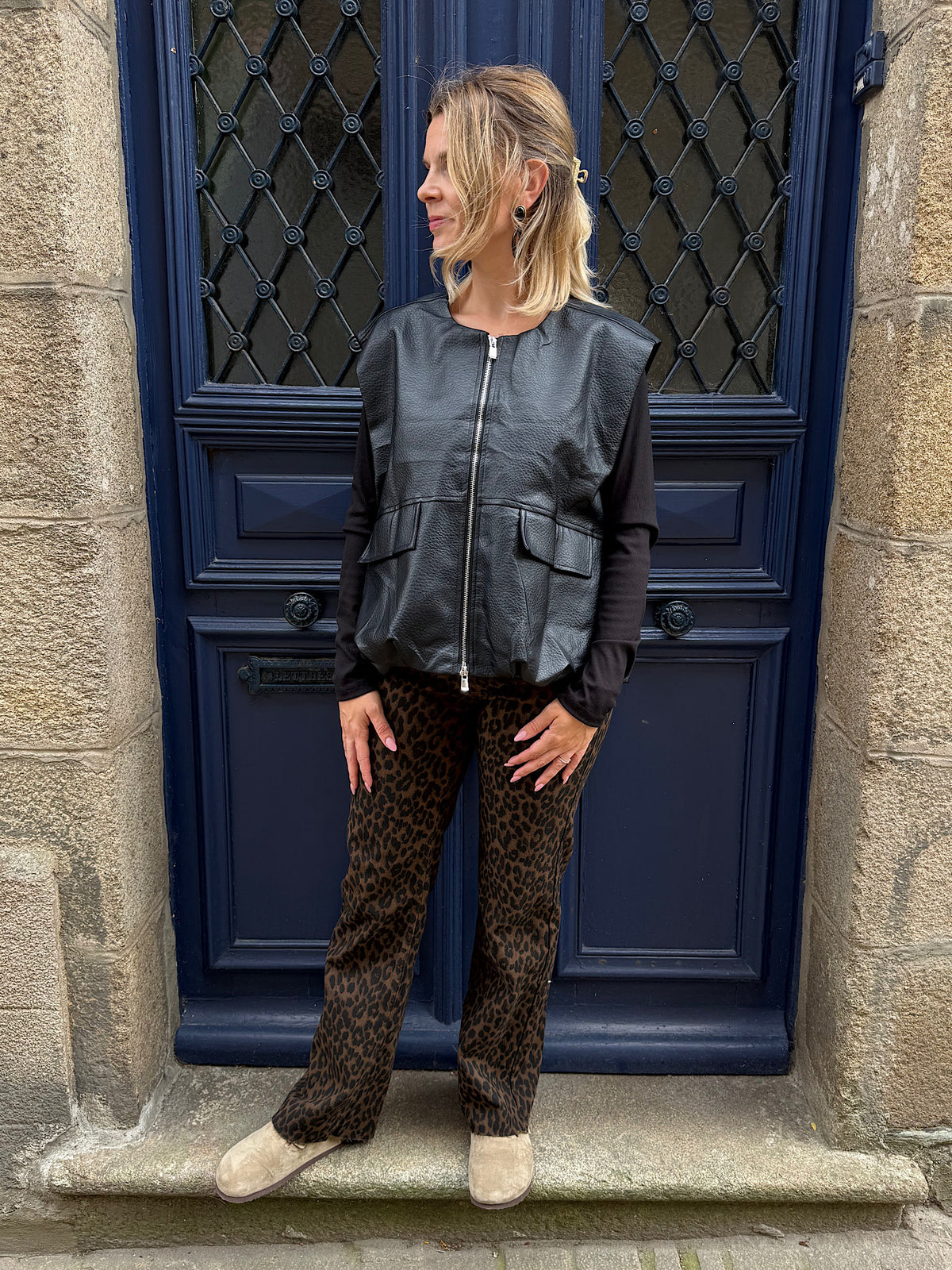 Veste sans manches Suzanne
