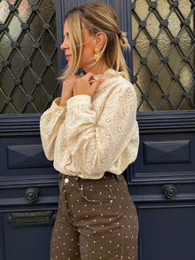 Blouse broderie anglaise Albane