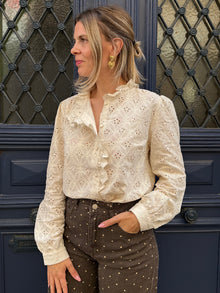 Blouse broderie anglaise Albane