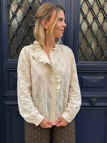 Blouse broderie anglaise Albane
