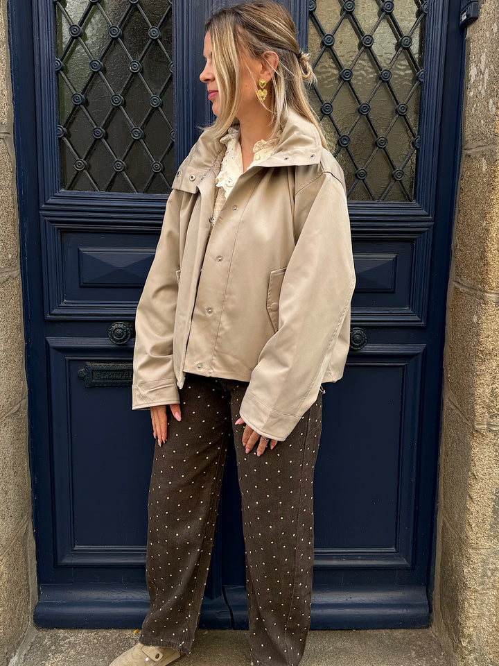Veste beige Elise