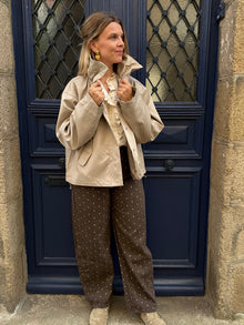 Veste beige Elise