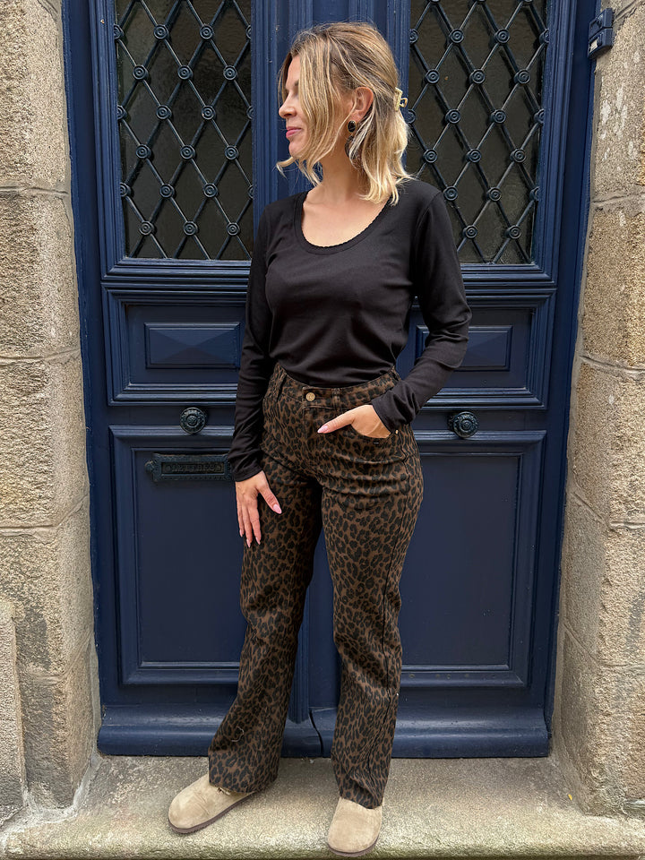 Jean leopard