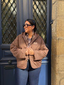 Veste reversible marron Alex