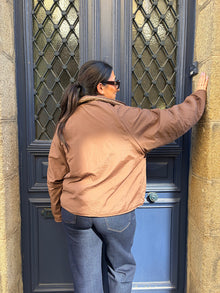 Veste reversible marron Alex