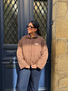 Veste reversible marron Alex