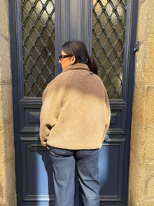 Veste reversible marron Alex