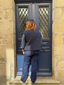 Gilet sans manches marine Rima curvy