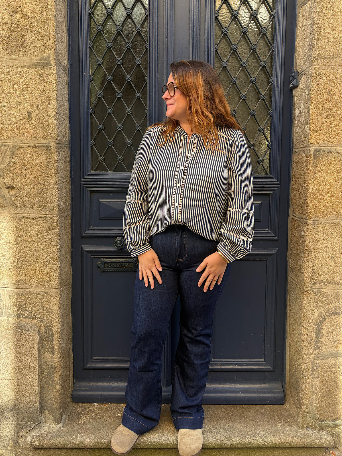 Jean brut wide