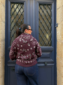 Pull bandana burgundy Giulia