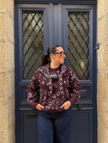 Pull bandana burgundy Giulia