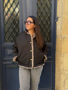 Veste reversible fourrure Leonard