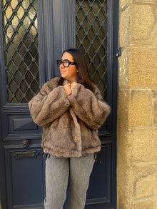 Veste reversible fourrure Leonard