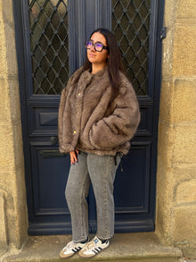 Veste reversible fourrure Leonard