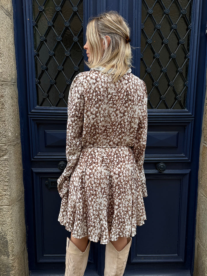 Robe imprimé biche Alba