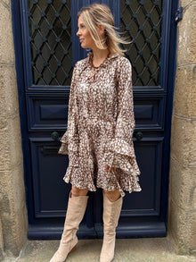 Robe imprimé biche Alba