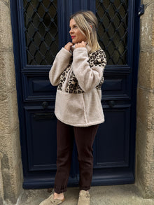 Pull polaire Sienne