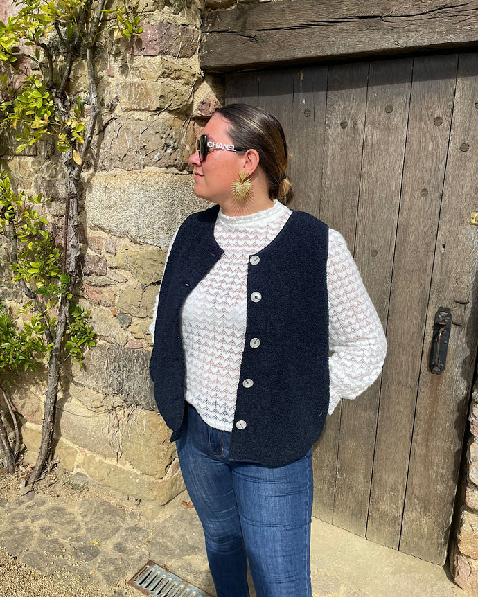 Veste Moon bleu