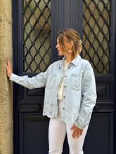 Charger l'image dans la galerie, Veste denim bleu clair Juliette
