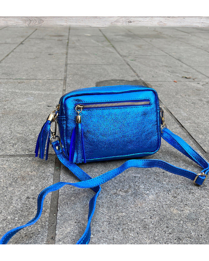 Sac bandoulière  Indra Bleu